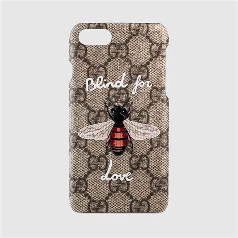 gucci bee print phone case|Gucci iphone case ebay.